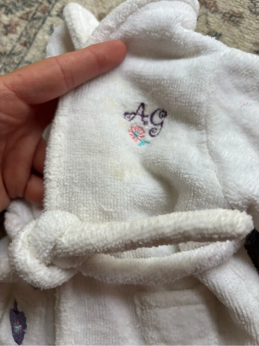 American Girl Doll Terricloth Bath Robe Doll Clothes